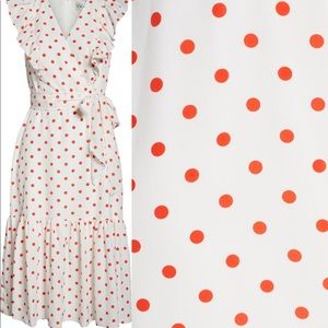 1901 Fun polka dot tie dress